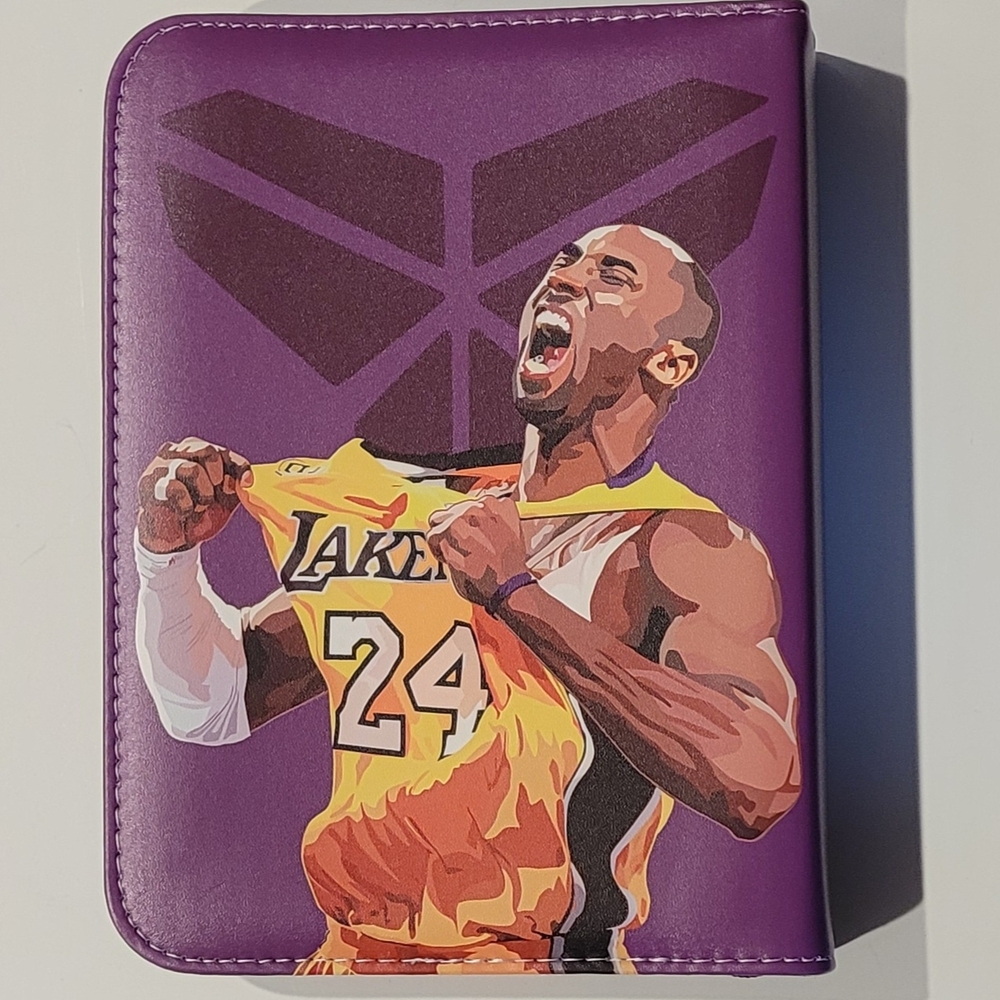 BASKETBALL Trading Card Binder 400 Sleeve Pocket - KING x MAMBA - PURPLE - Picture 2 of 5